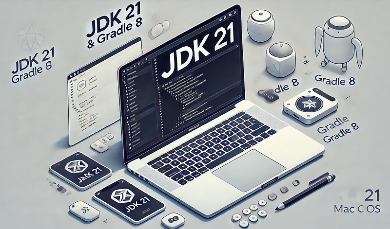 [Mac] Java 21 & Gradle 8 설치하기 | 코드너리