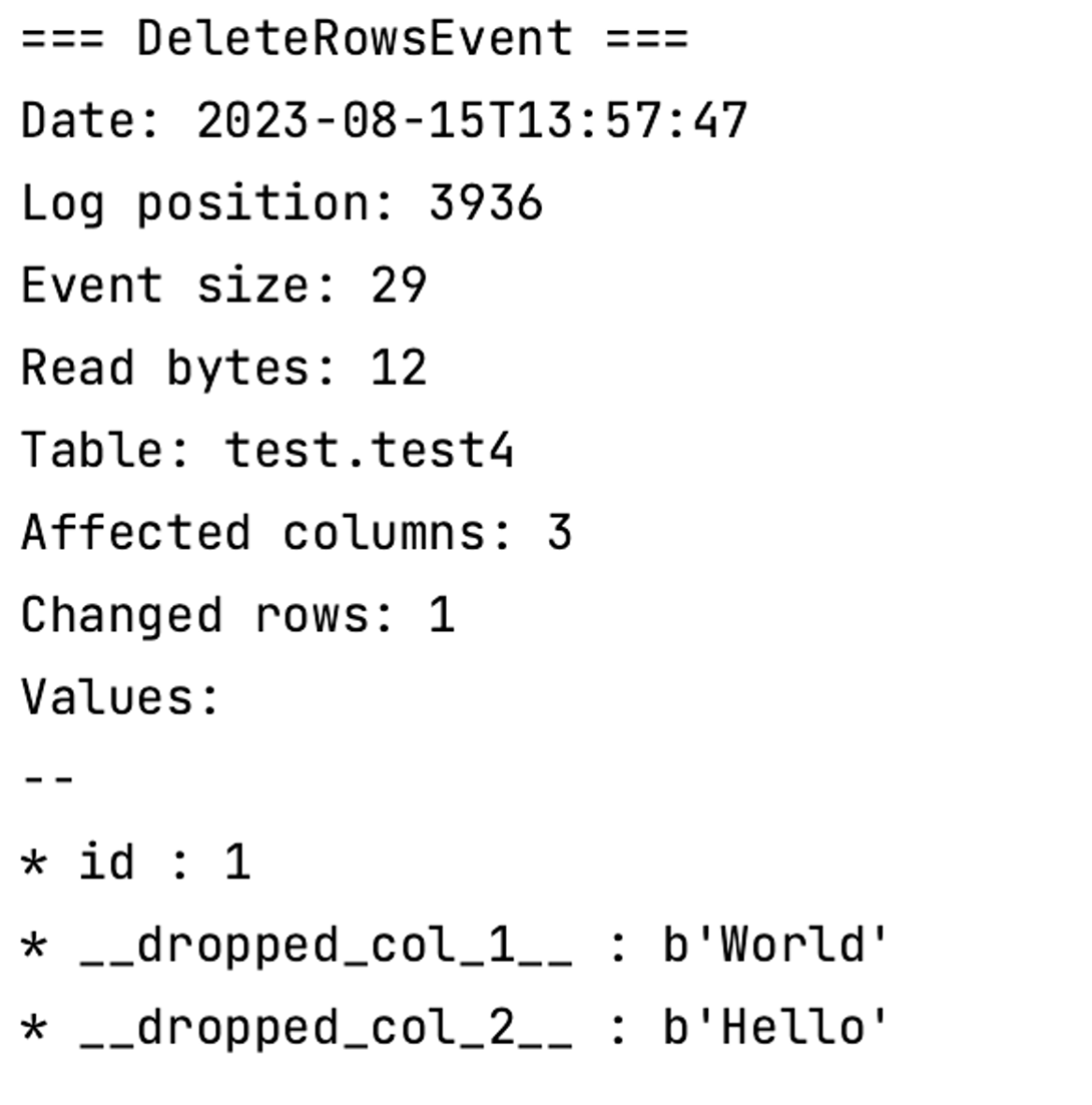 Pymyrepl 